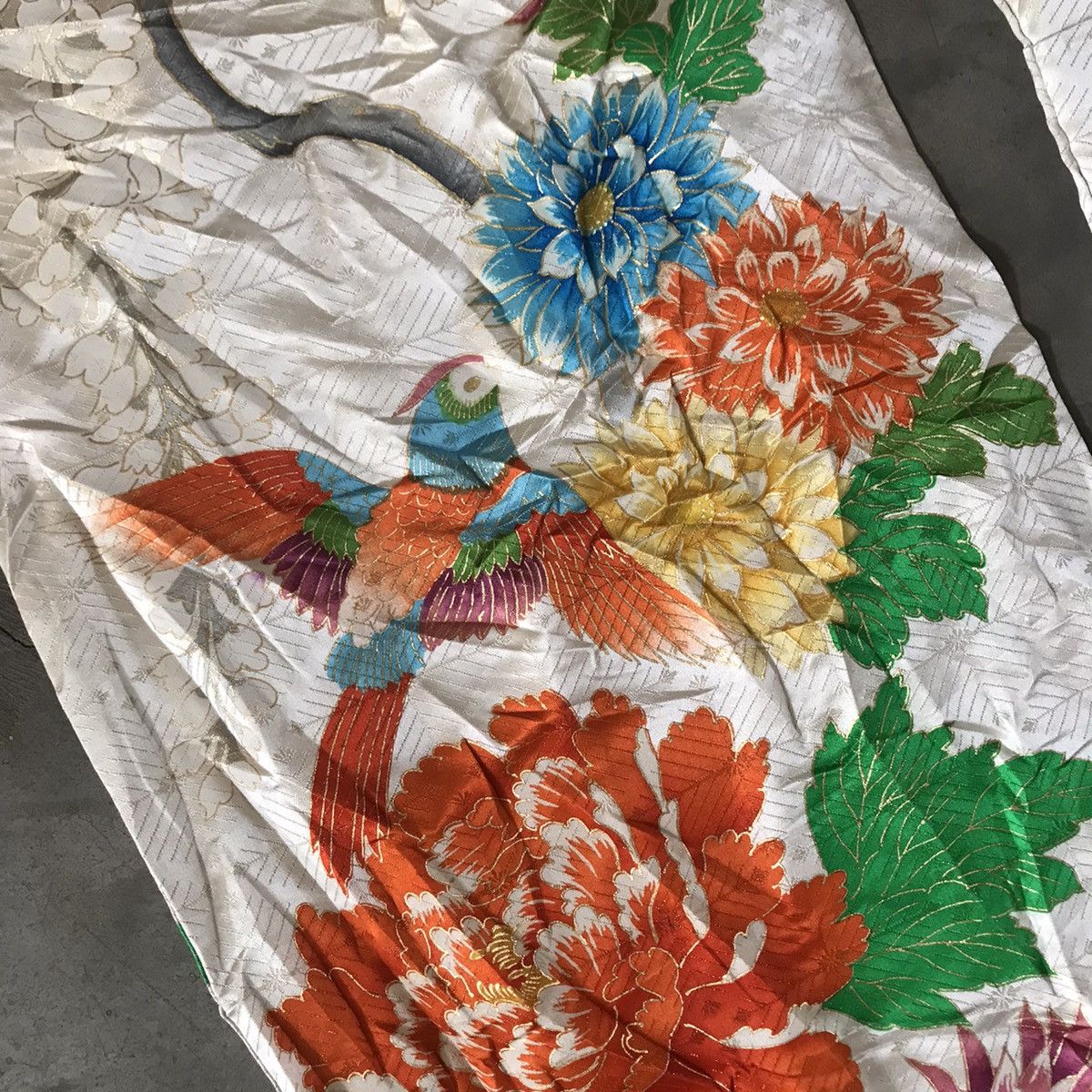 Japanese Brand × Vintage Vintage Edo Period Silk Kimono Full Dyed Size US L / EU 52-54 / 3 - 9 Thumbnail