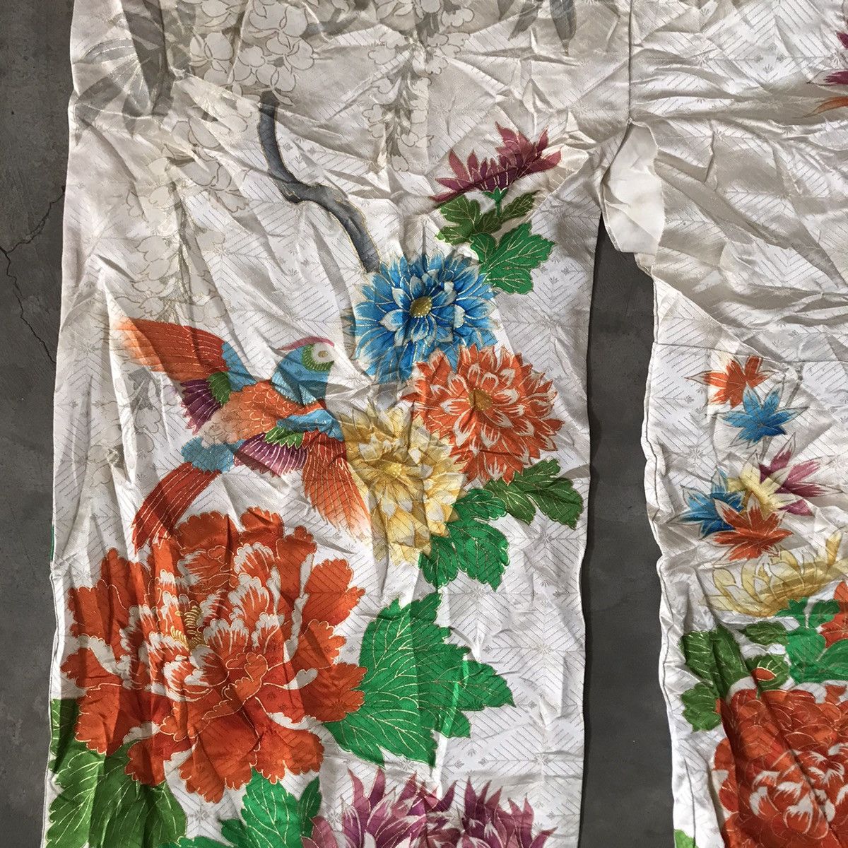 Japanese Brand × Vintage Vintage Edo Period Silk Kimono Full Dyed Size US L / EU 52-54 / 3 - 14 Thumbnail