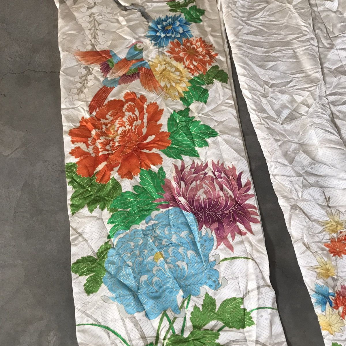Japanese Brand × Vintage Vintage Edo Period Silk Kimono Full Dyed Size US L / EU 52-54 / 3 - 19 Thumbnail