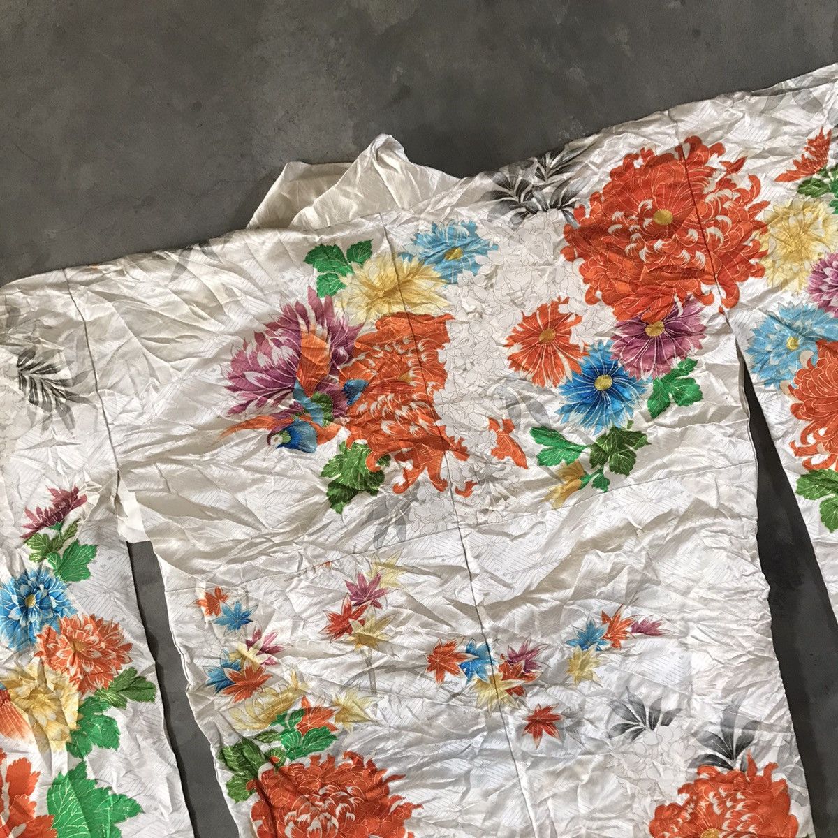 Japanese Brand × Vintage Vintage Edo Period Silk Kimono Full Dyed Size US L / EU 52-54 / 3 - 15 Thumbnail