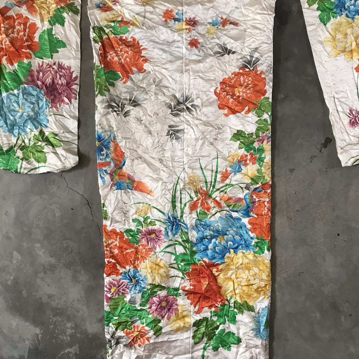 Japanese Brand × Vintage Vintage Edo Period Silk Kimono Full Dyed Size US L / EU 52-54 / 3 - 6 Thumbnail