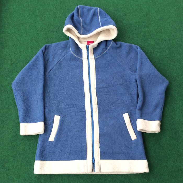 Vintage Spalding Hooded Fleece Streetwear Hip Hop Jacket Grailed