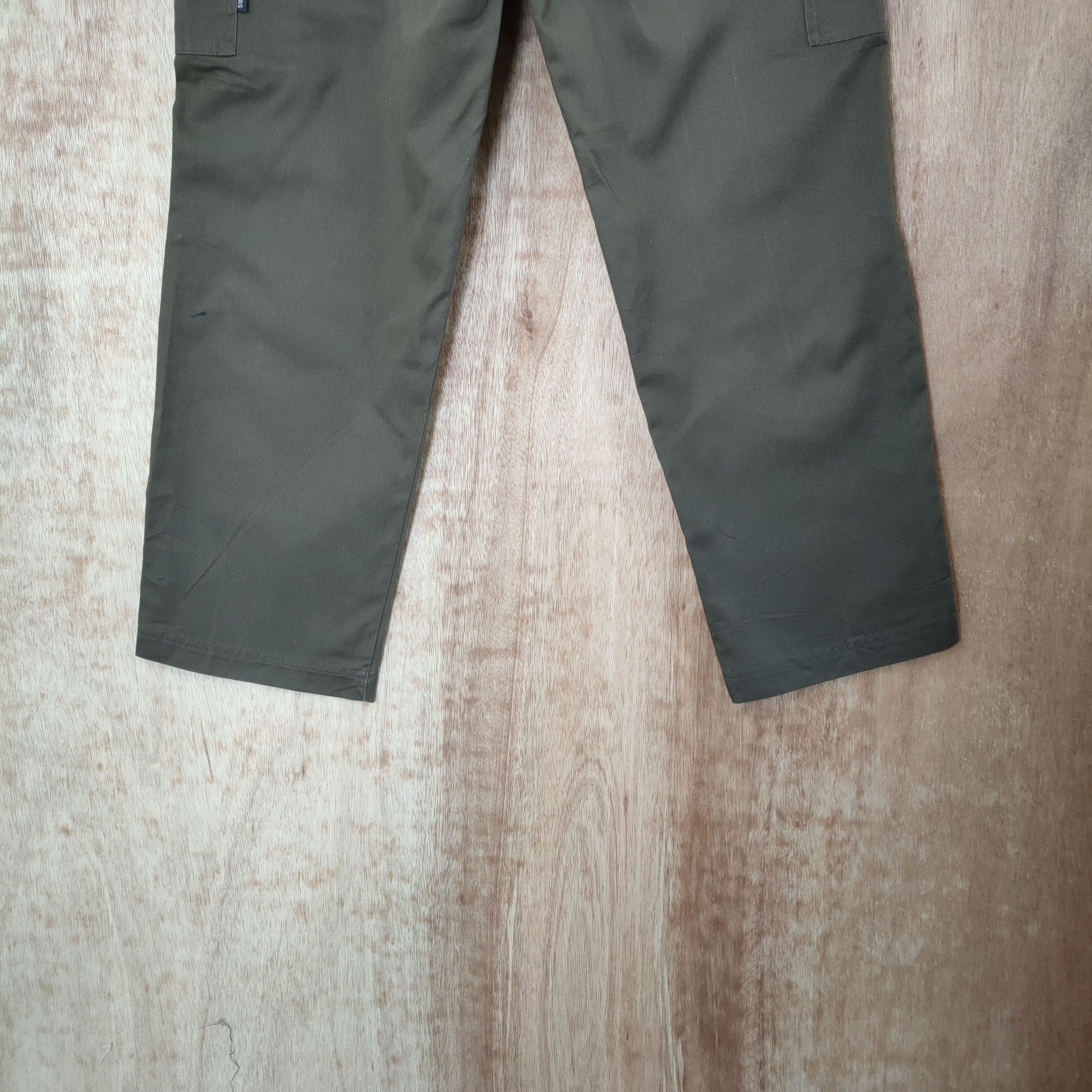 Japanese Brand SCOQ TERS SPRING WAIST BROWN CARGO PANTS Size US 29 - 7 Thumbnail