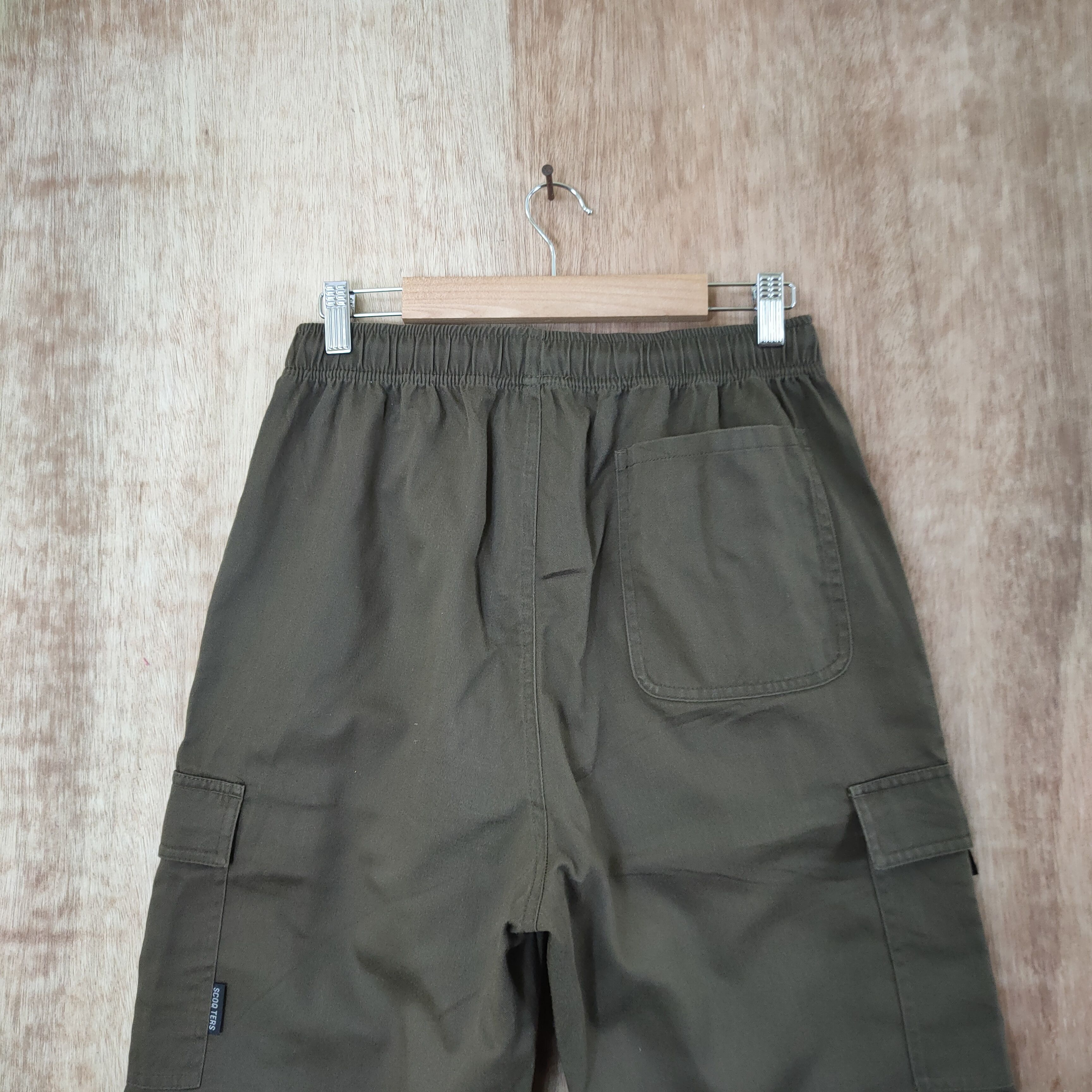 Japanese Brand SCOQ TERS SPRING WAIST BROWN CARGO PANTS Size US 29 - 6 Thumbnail