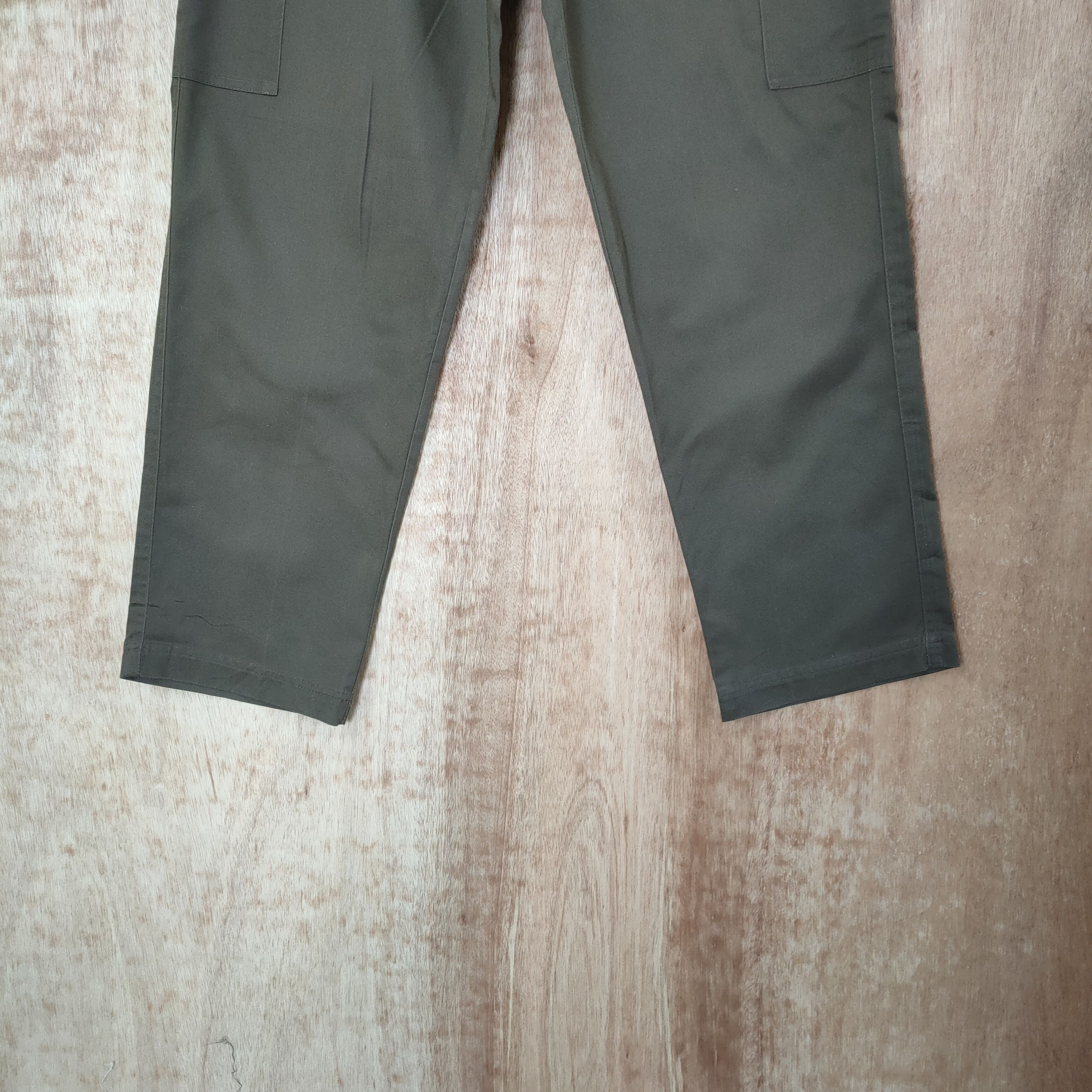 Japanese Brand SCOQ TERS SPRING WAIST BROWN CARGO PANTS Size US 29 - 3 Thumbnail