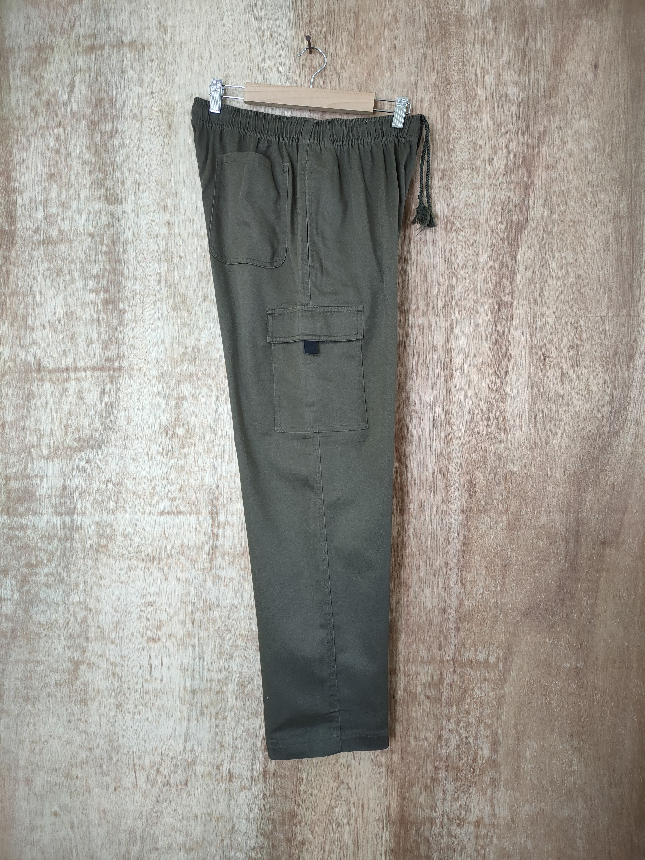 Japanese Brand SCOQ TERS SPRING WAIST BROWN CARGO PANTS Size US 29 - 8 Thumbnail