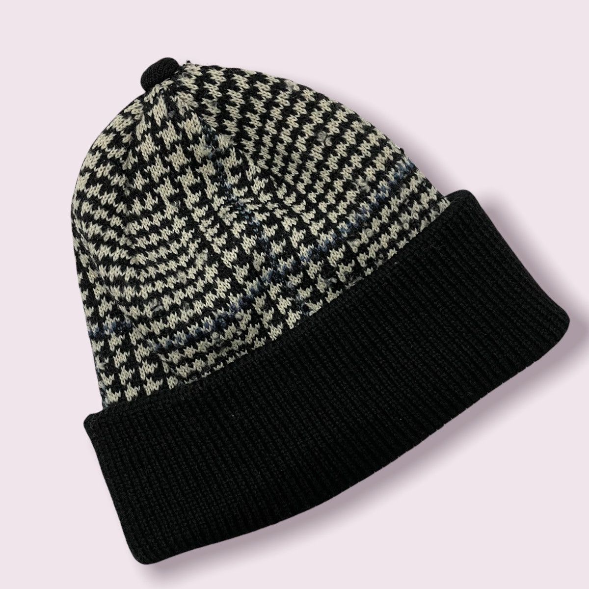 VIVIENNE WESTWOOD Vintage Plaid Pattern Checkered Beanie