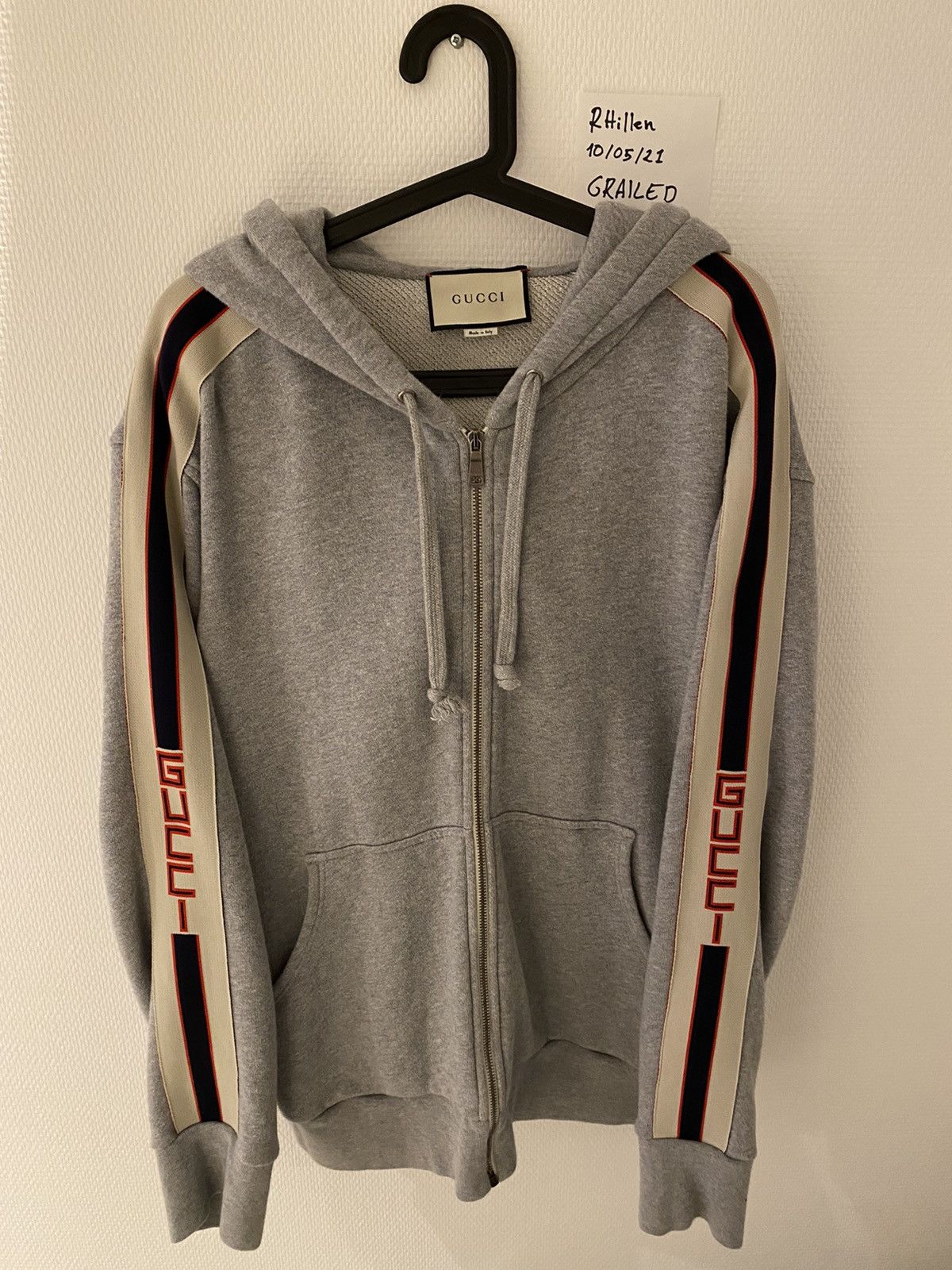 Gucci best sale hoodie grailed