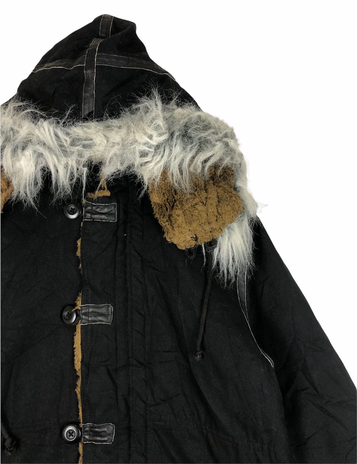 Hysteric Glamour Fur Jacket Japan Brand Royal Blue Button Jacket Size US M / EU 48-50 / 2 - 1 Thumbnail