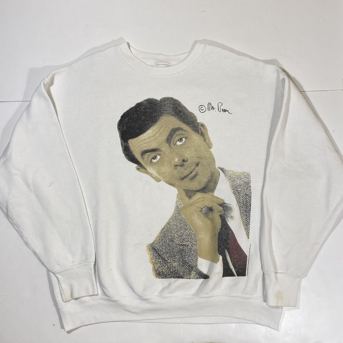 Vintage 90’s Mr. Bean Sweatshirt Size US XL / EU 56 / 4 - 2 Thumbnail