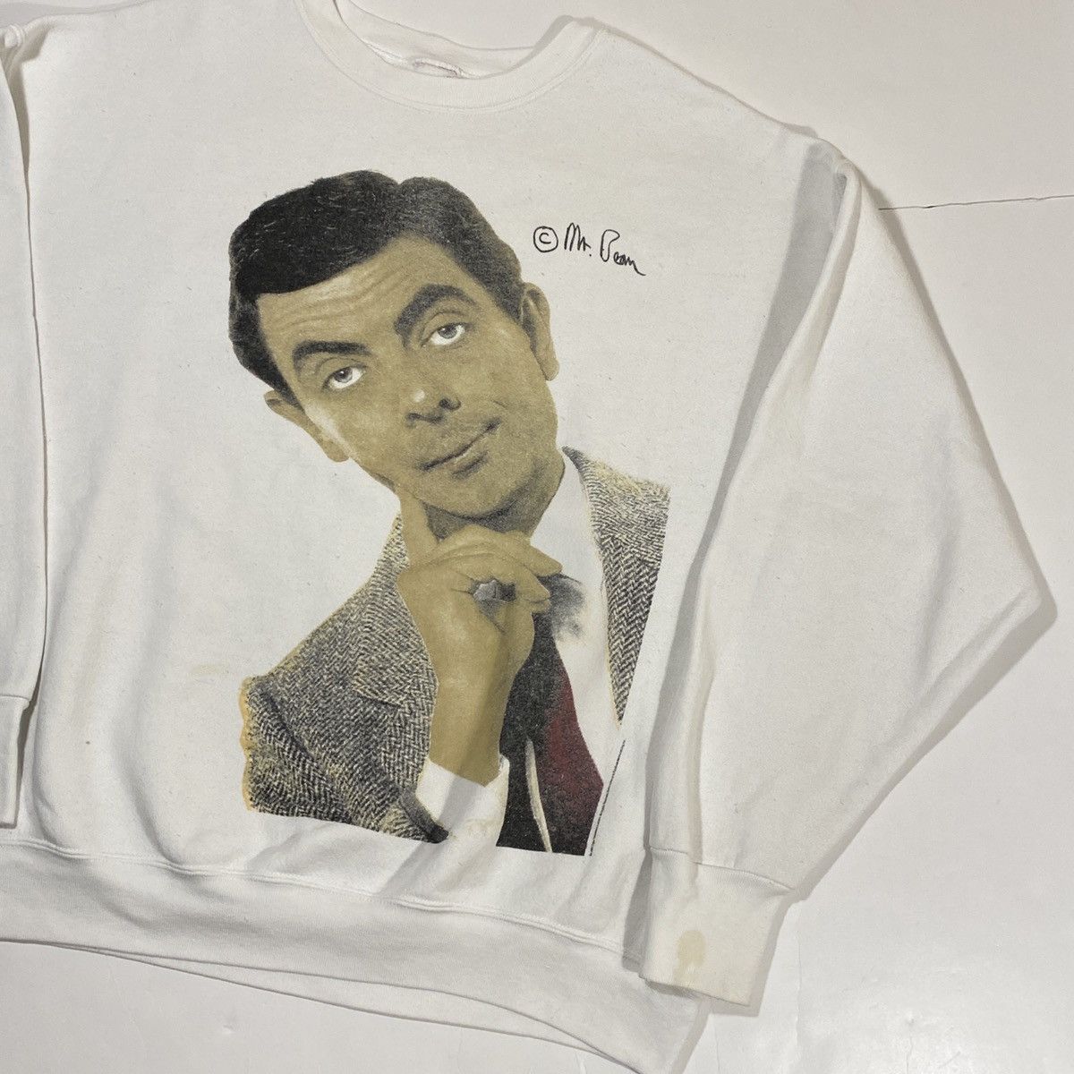 Vintage 90’s Mr. Bean Sweatshirt Size US XL / EU 56 / 4 - 1 Thumbnail