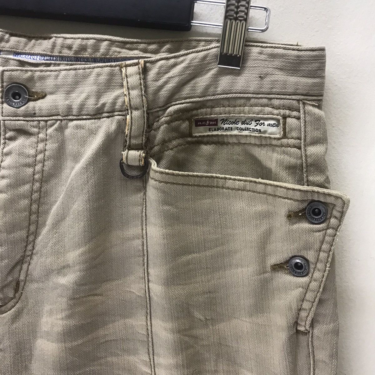 Nicole Club Nicole Club For Men Denim Retro Jeans Flared Size US 33 - 4 Thumbnail