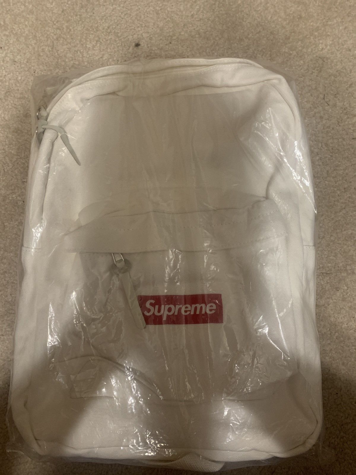 Supreme Canvas Backpack | Grailed