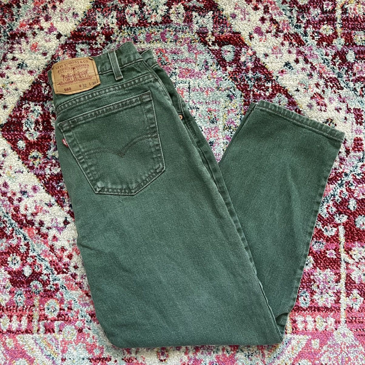 Vintage Made In USA 560 Green