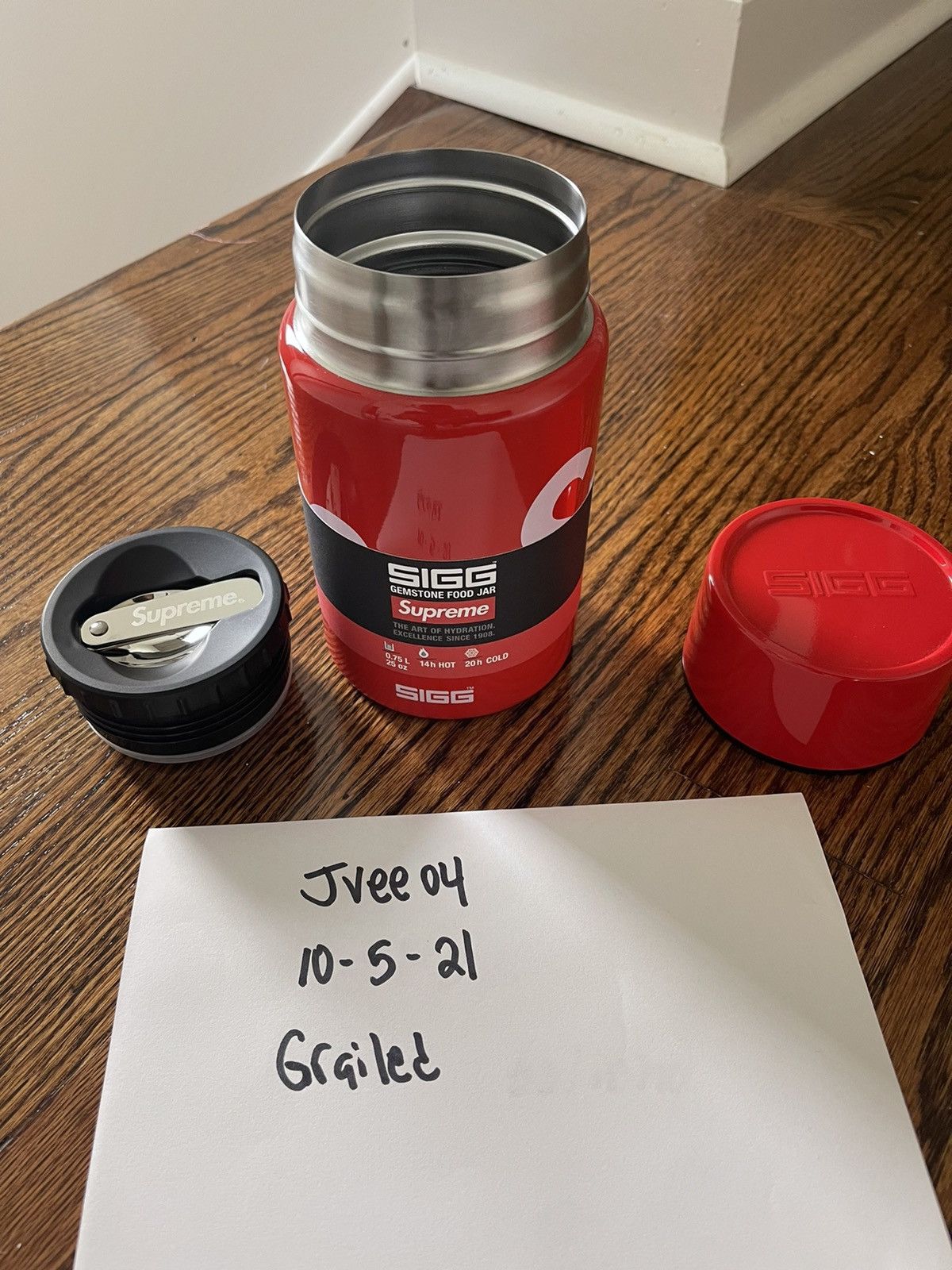Supreme SIGG 0.75L Food Jar (FW21) - $78
