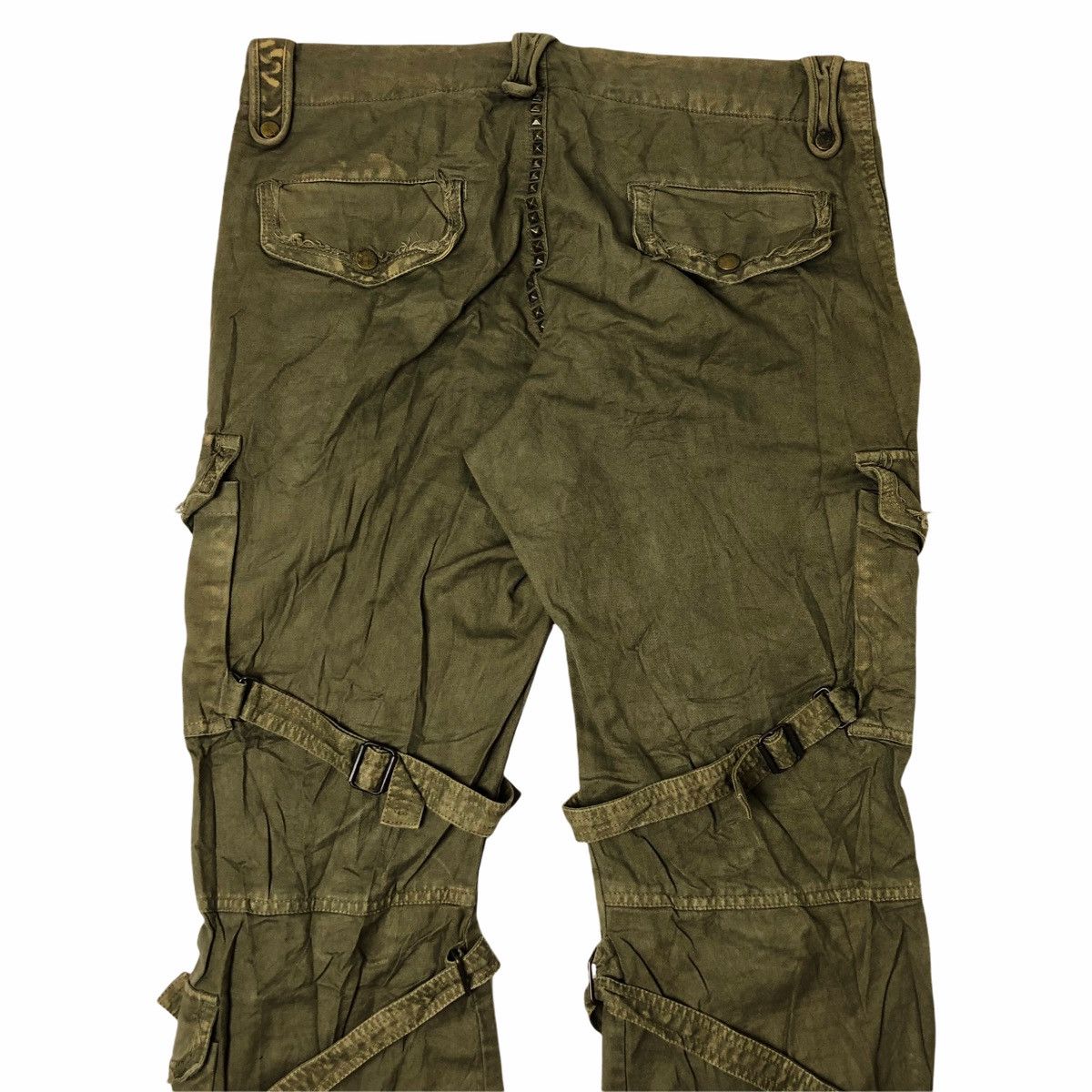 20471120 1990s Halb - Industrial Bondage Cargo Pants Size US 31 - 5 Thumbnail