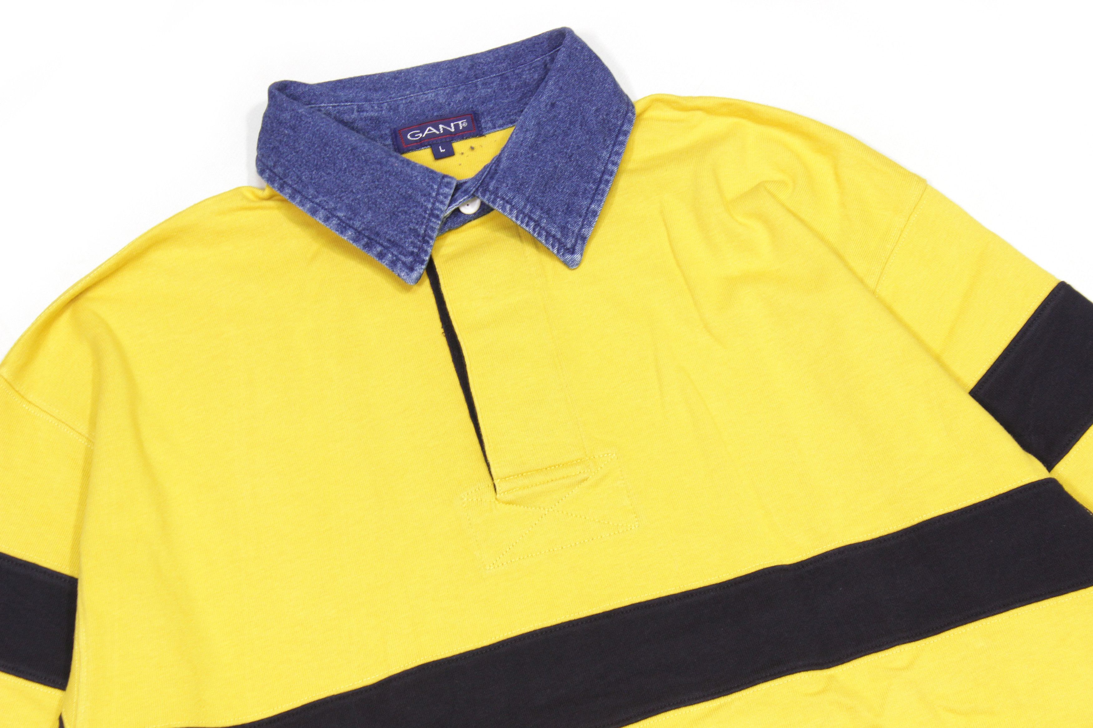 Gant 90S Logo Rugby Vintage Size US L / EU 52-54 / 3 - 3 Thumbnail