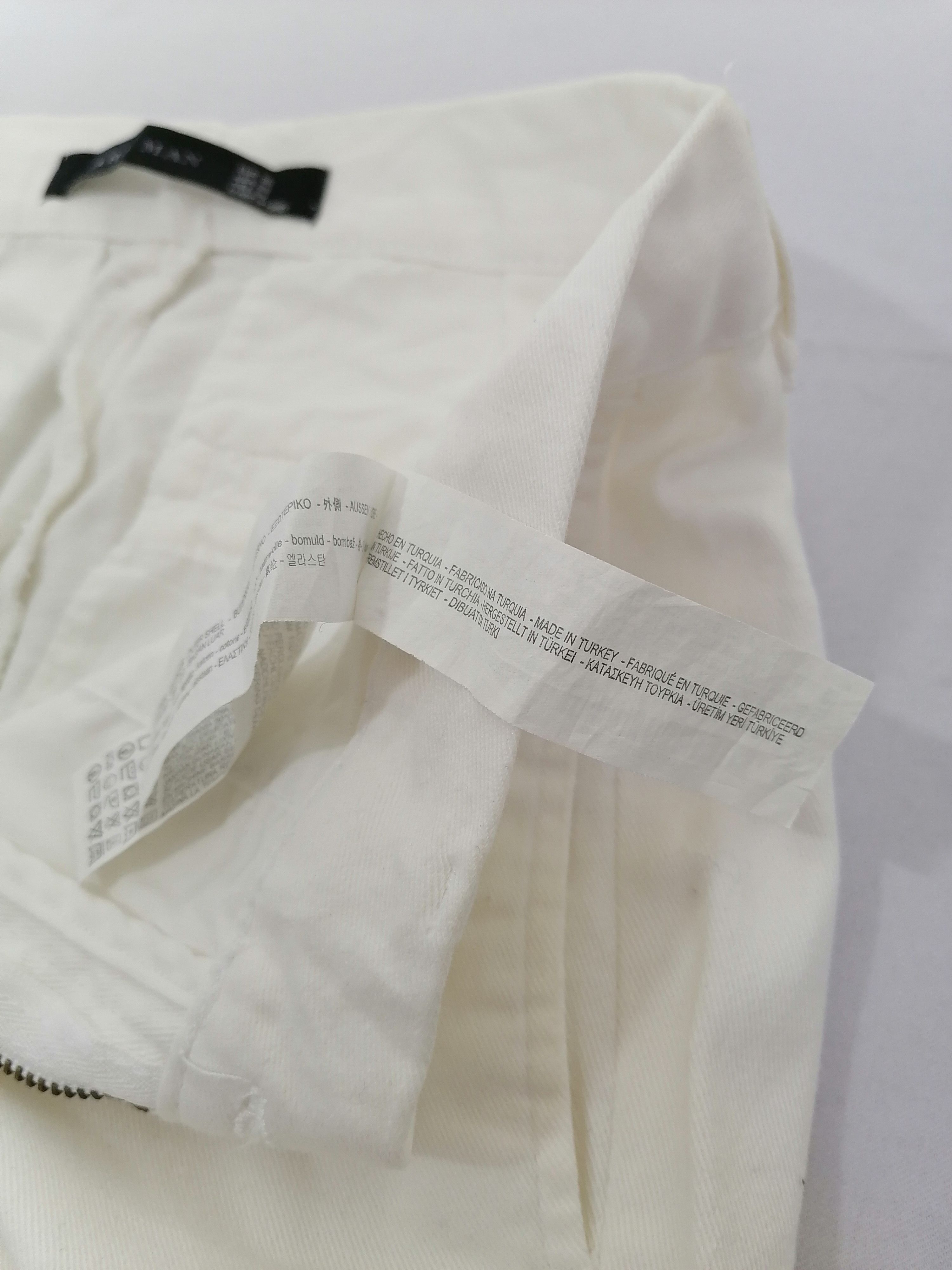 Zara Zara Man White Jeans Size 30" / US 8 / IT 44 - 8 Thumbnail