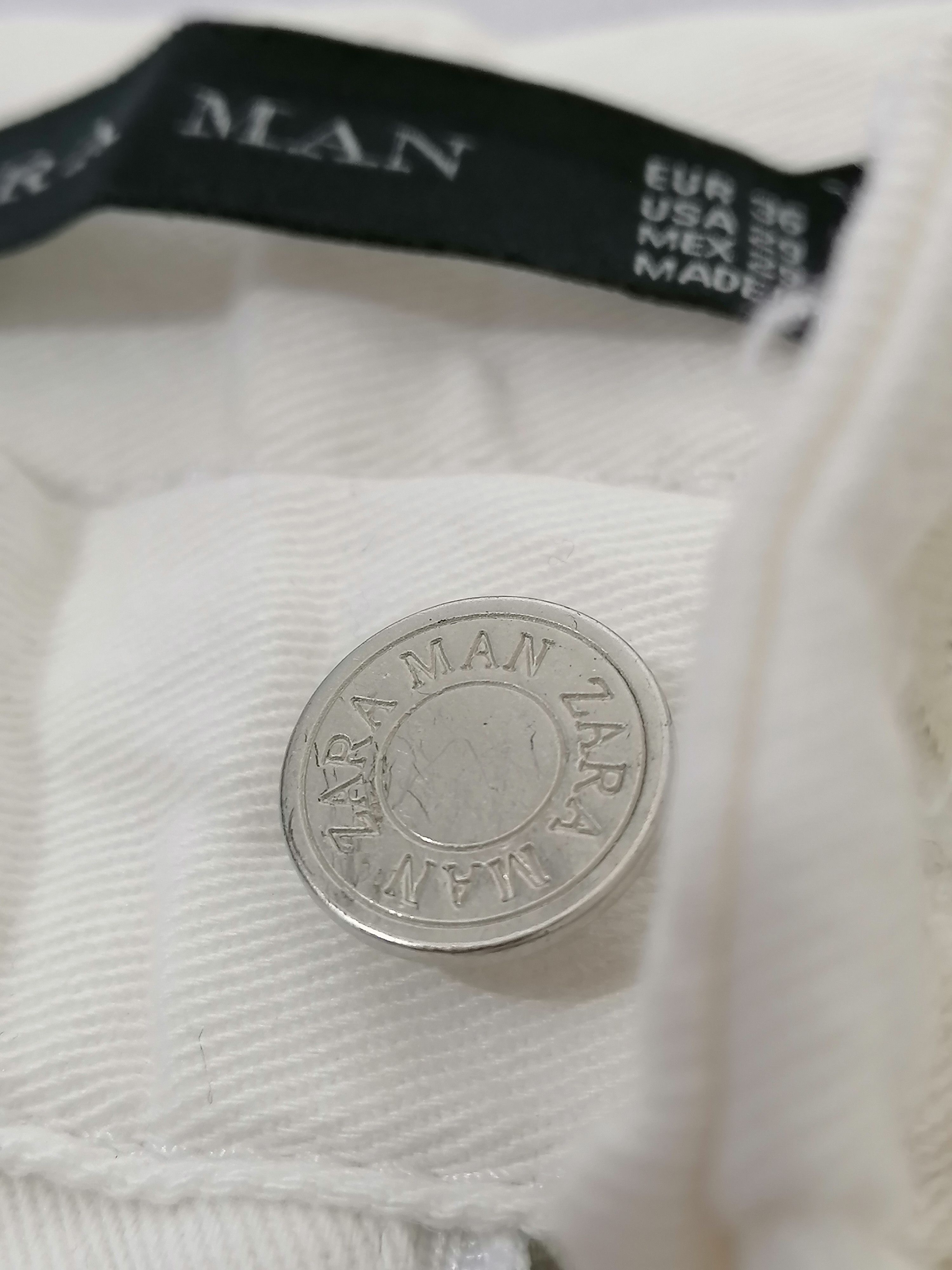 Zara Zara Man White Jeans Size 30" / US 8 / IT 44 - 4 Thumbnail