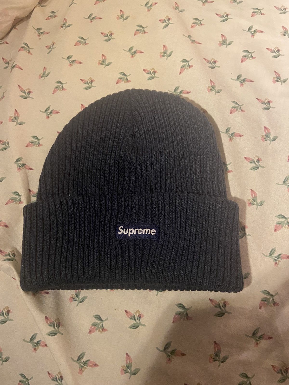 Supreme Wide Rib Beanie Black - FW20 - US
