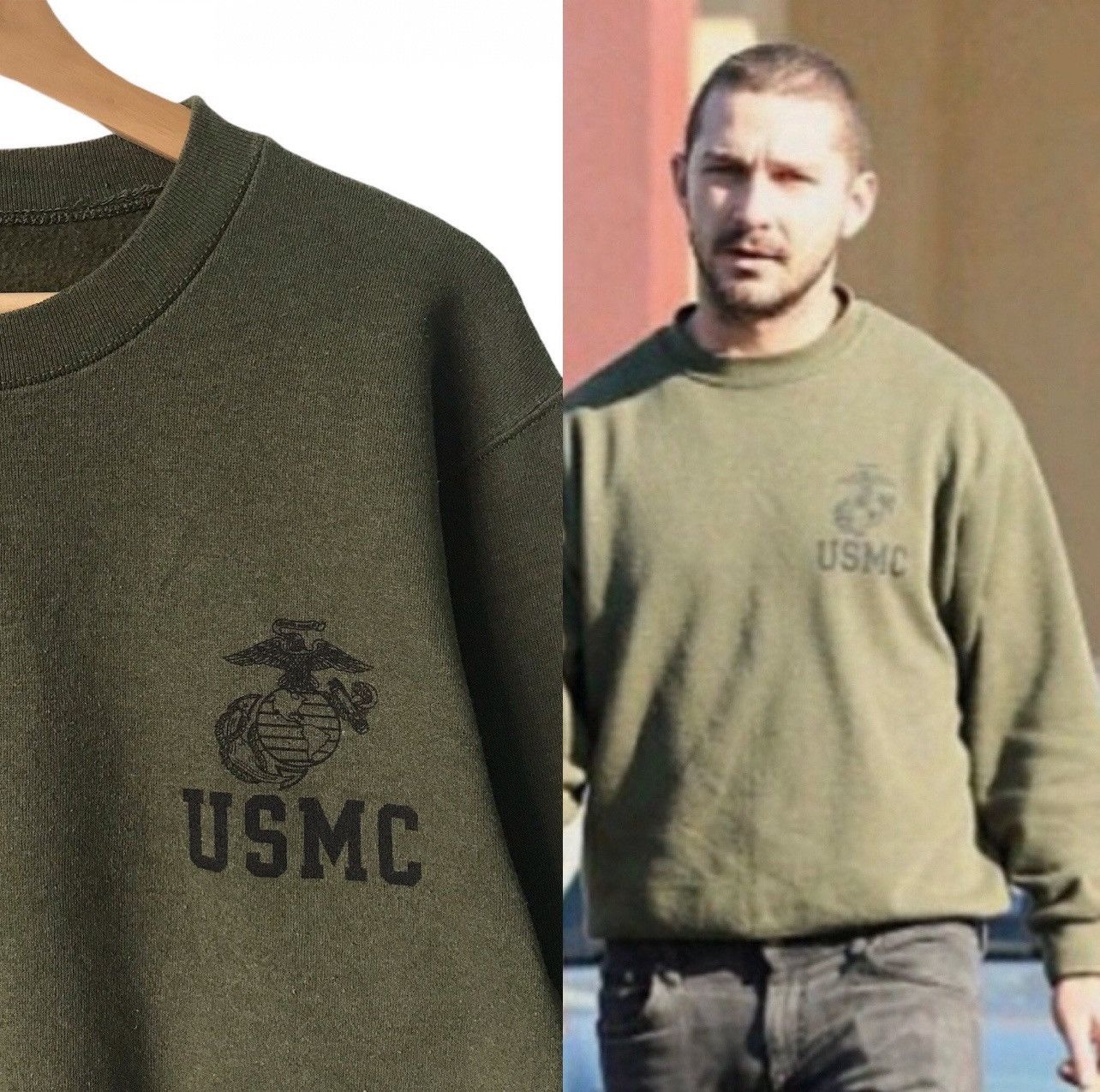 Buzz Rickson's Vintage 90’s Usmc Crewneck Sweatshirt Size L Size US L / EU 52-54 / 3 - 1 Thumbnail