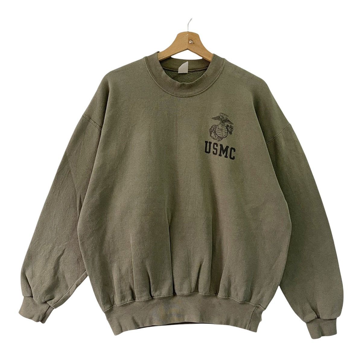 Buzz Rickson's Vintage 90’s Usmc Crewneck Sweatshirt Size L Size US L / EU 52-54 / 3 - 2 Thumbnail