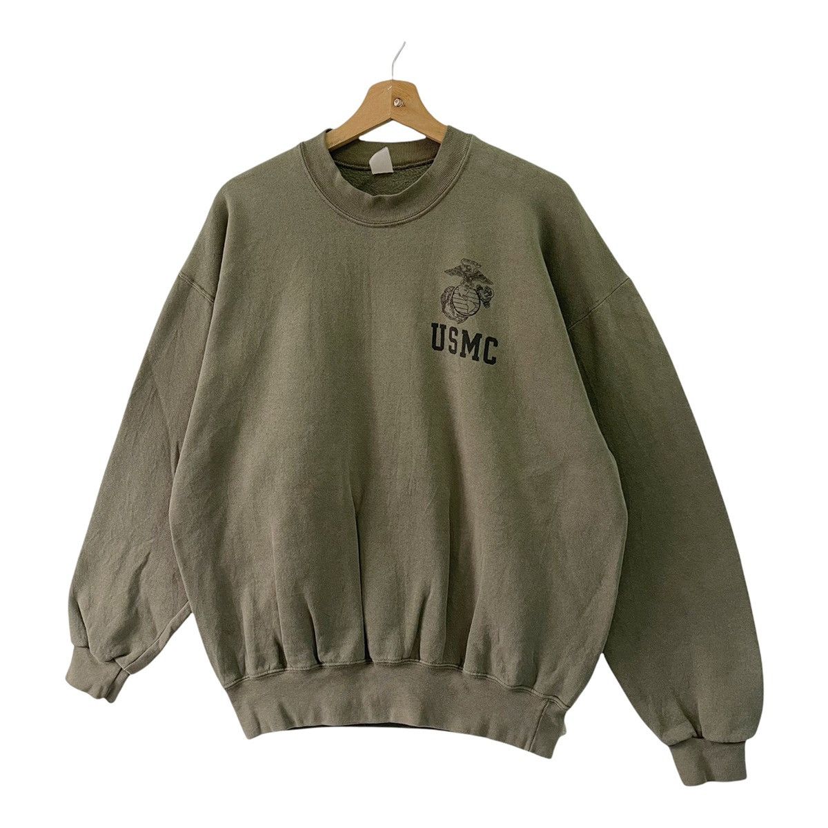 Buzz Rickson's Vintage 90’s Usmc Crewneck Sweatshirt Size L Size US L / EU 52-54 / 3 - 4 Thumbnail
