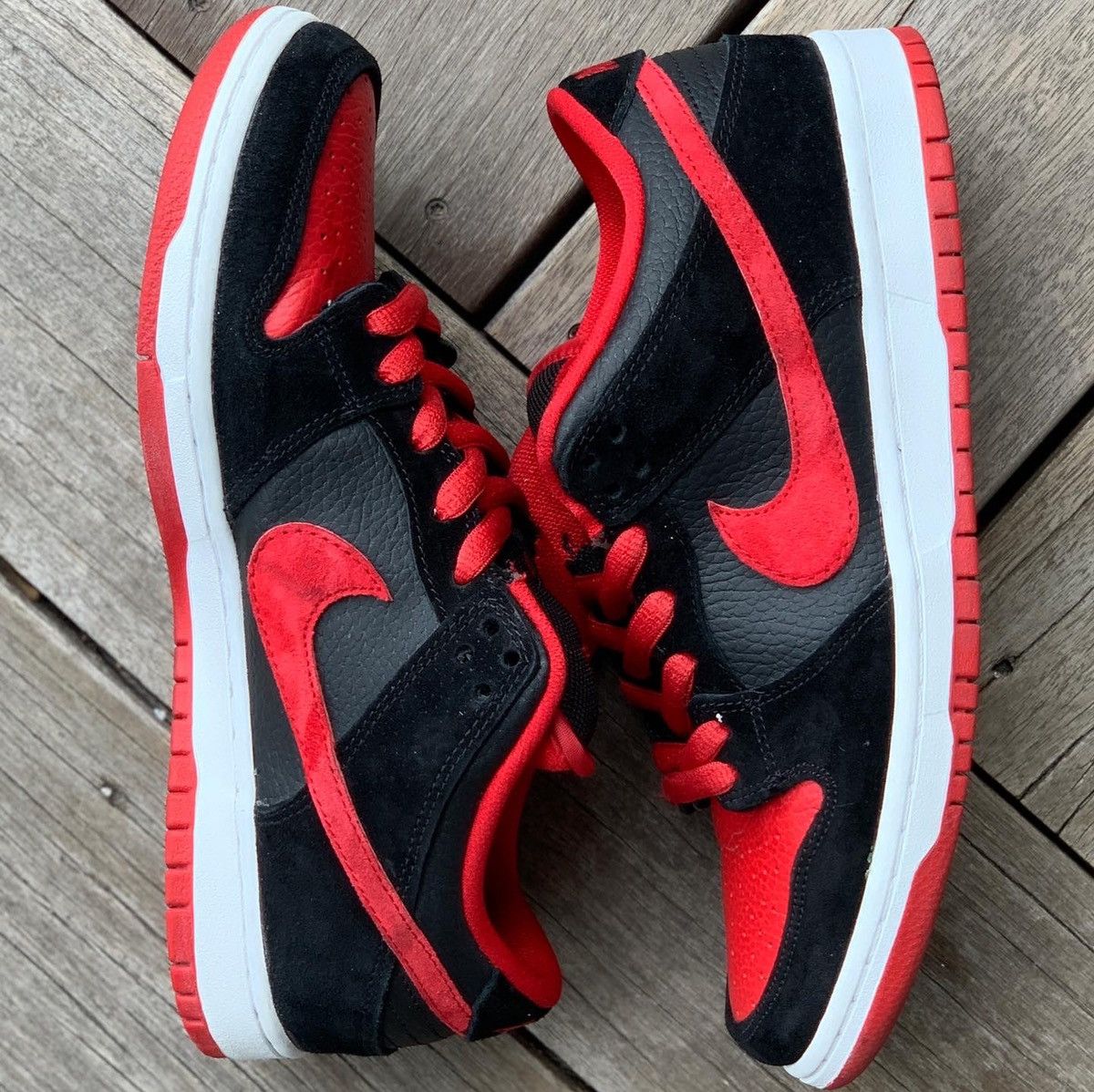 sb dunk low bred