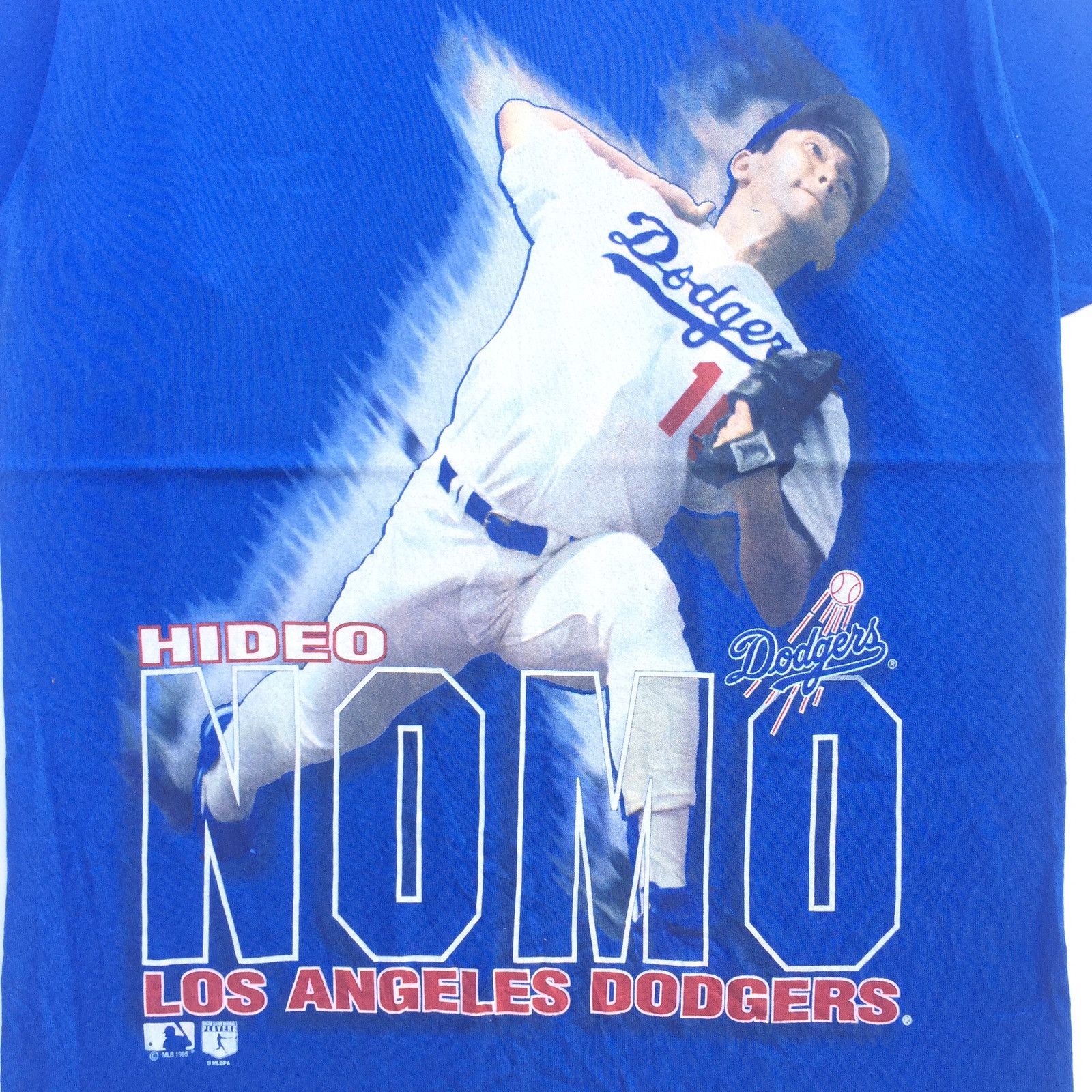 MLB Vintage 90s Hideo Nomo T-shirt | Los Angeles Dodges | M Size US M / EU 48-50 / 2 - 4 Thumbnail