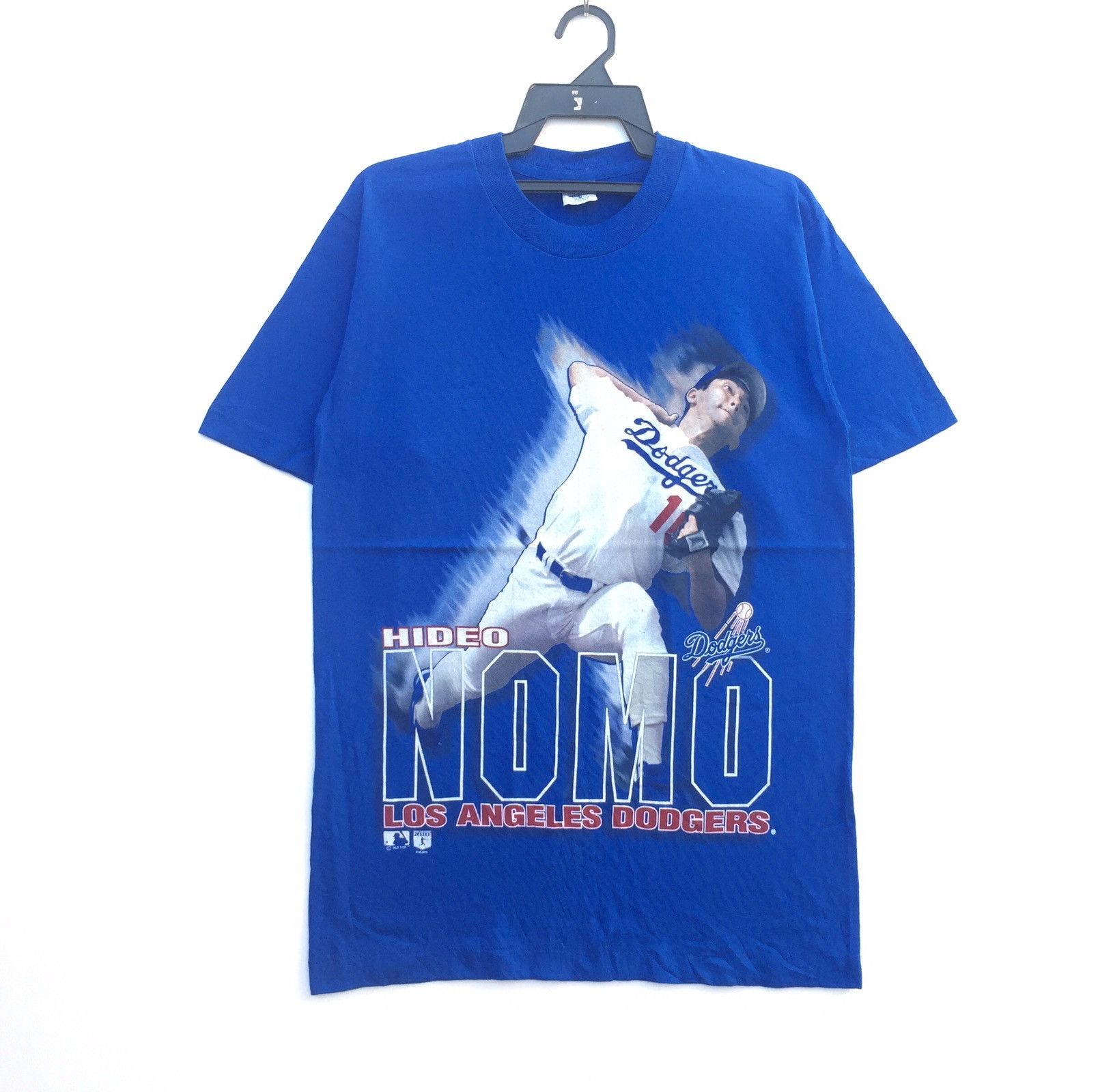 MLB Vintage 90s Hideo Nomo T-shirt | Los Angeles Dodges | M | Grailed