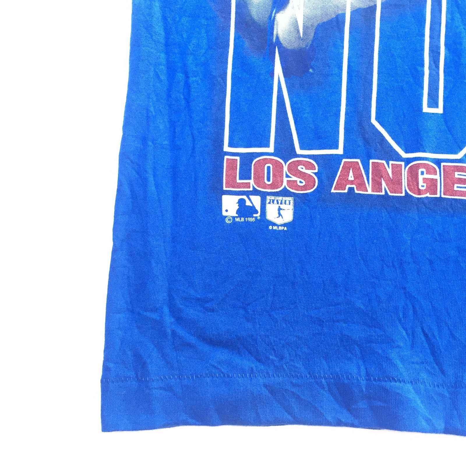 MLB Vintage 90s Hideo Nomo T-shirt | Los Angeles Dodges | M Size US M / EU 48-50 / 2 - 5 Thumbnail