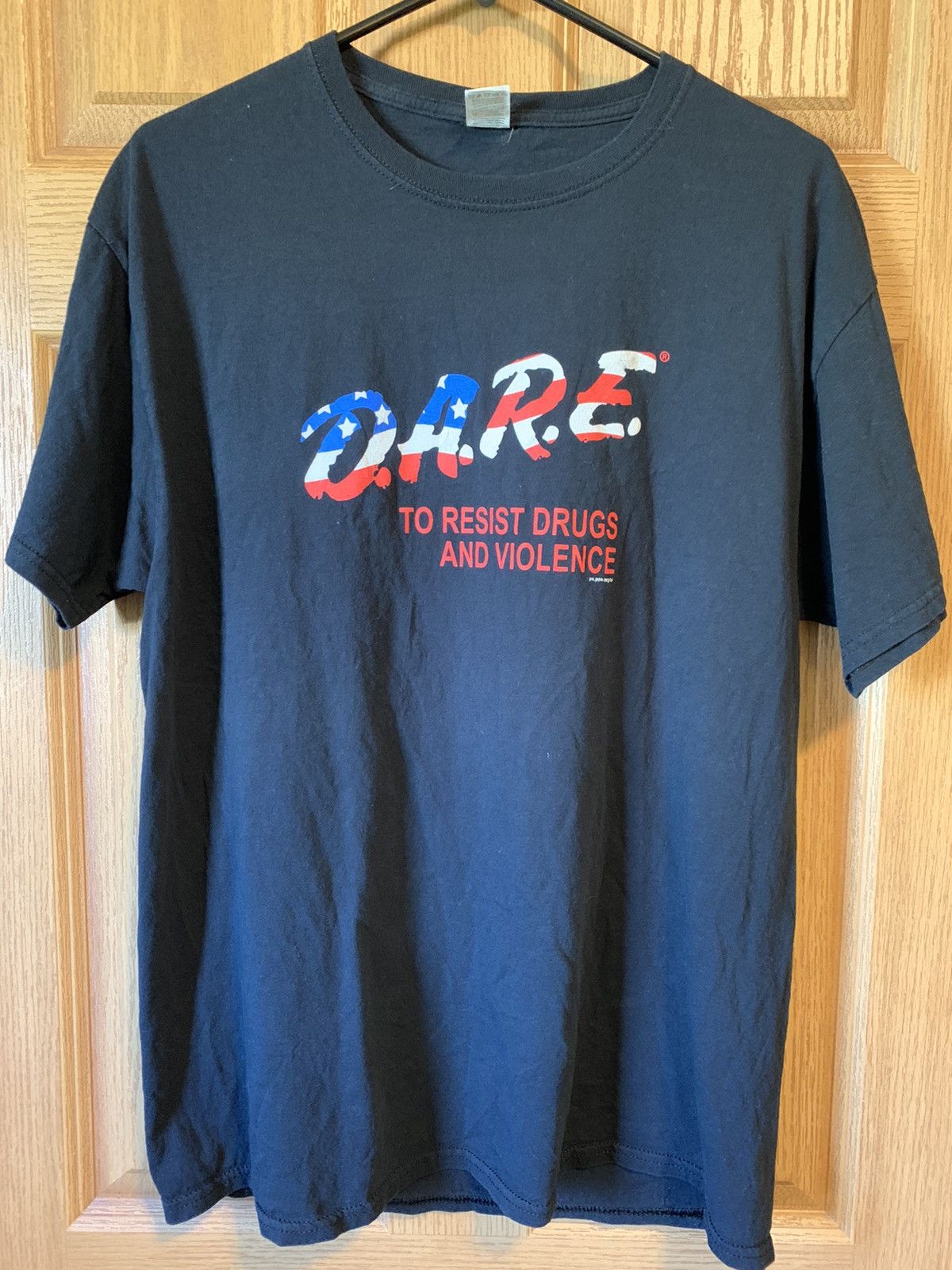 D.A.R.E × Vintage Vintage D.A.R.E T-Shirt Size US L / EU 52-54 / 3 - 1 Thumbnail