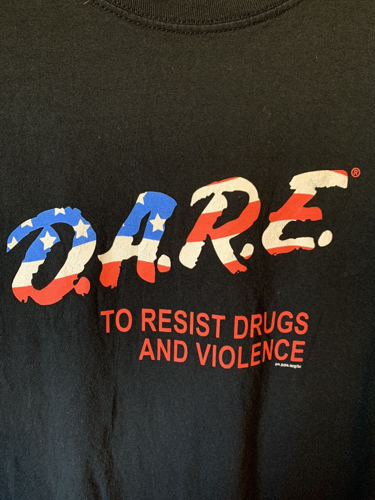 D.A.R.E × Vintage Vintage D.A.R.E T-Shirt Size US L / EU 52-54 / 3 - 2 Thumbnail