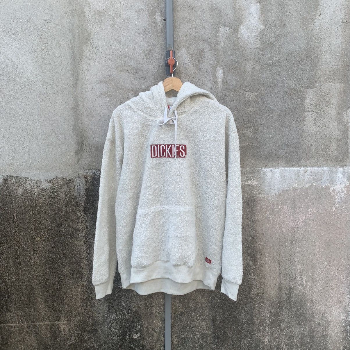 Dickies × Vintage Vintage Sherpa Fleece Dickies Box Spell Out Pullover Hooded Size US XL / EU 56 / 4 - 1 Thumbnail