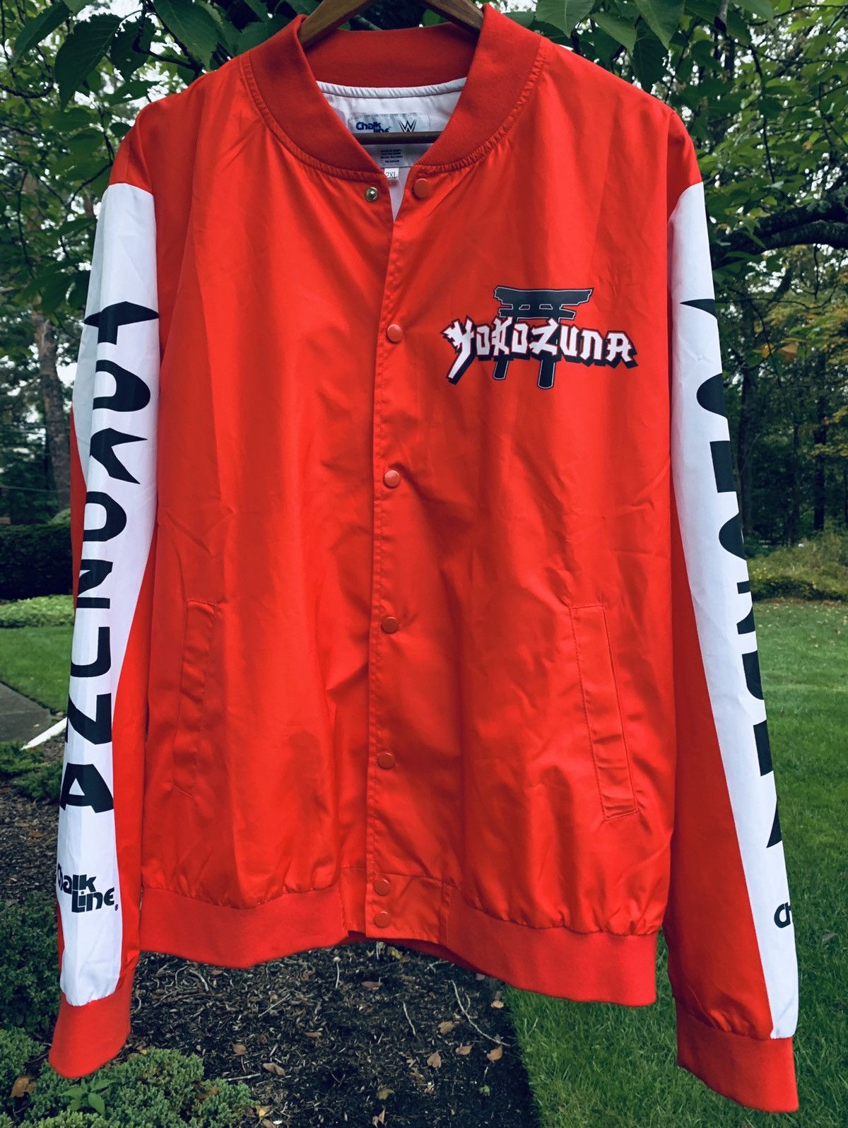 Chalk Line WWF CHALK LINE JACKET YOKOZUNA XXL Grailed