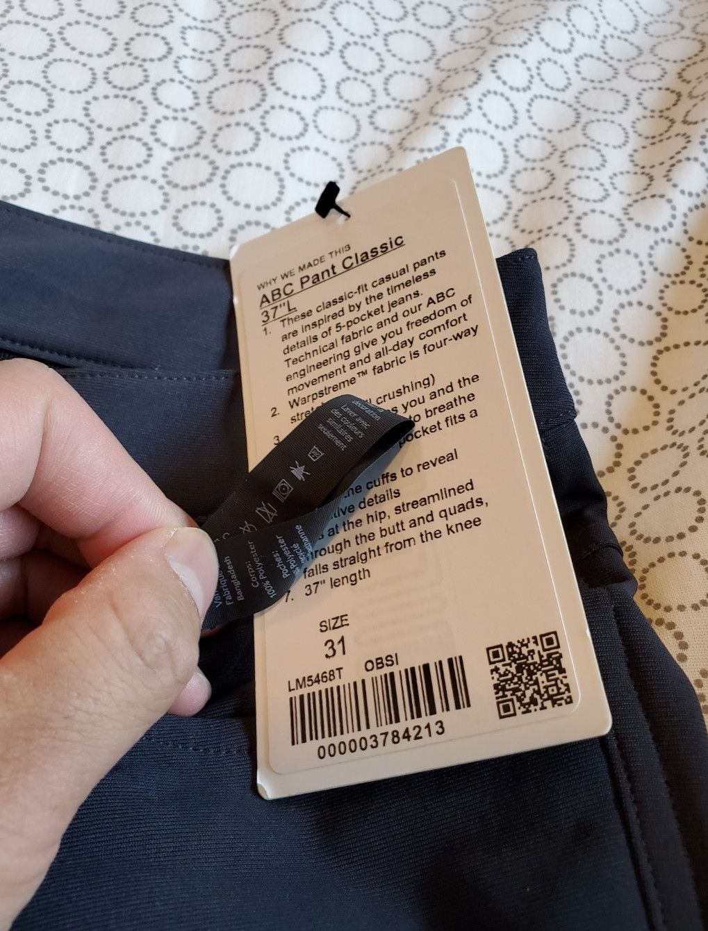 Lululemon Lululemon ABC classic pant Size US 31 - 3 Thumbnail