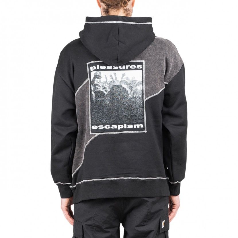 Designer × Pleasures *RARE* New Pleasures Cut & Sew Escapism Hoodie - Small Size US S / EU 44-46 / 1 - 1 Thumbnail