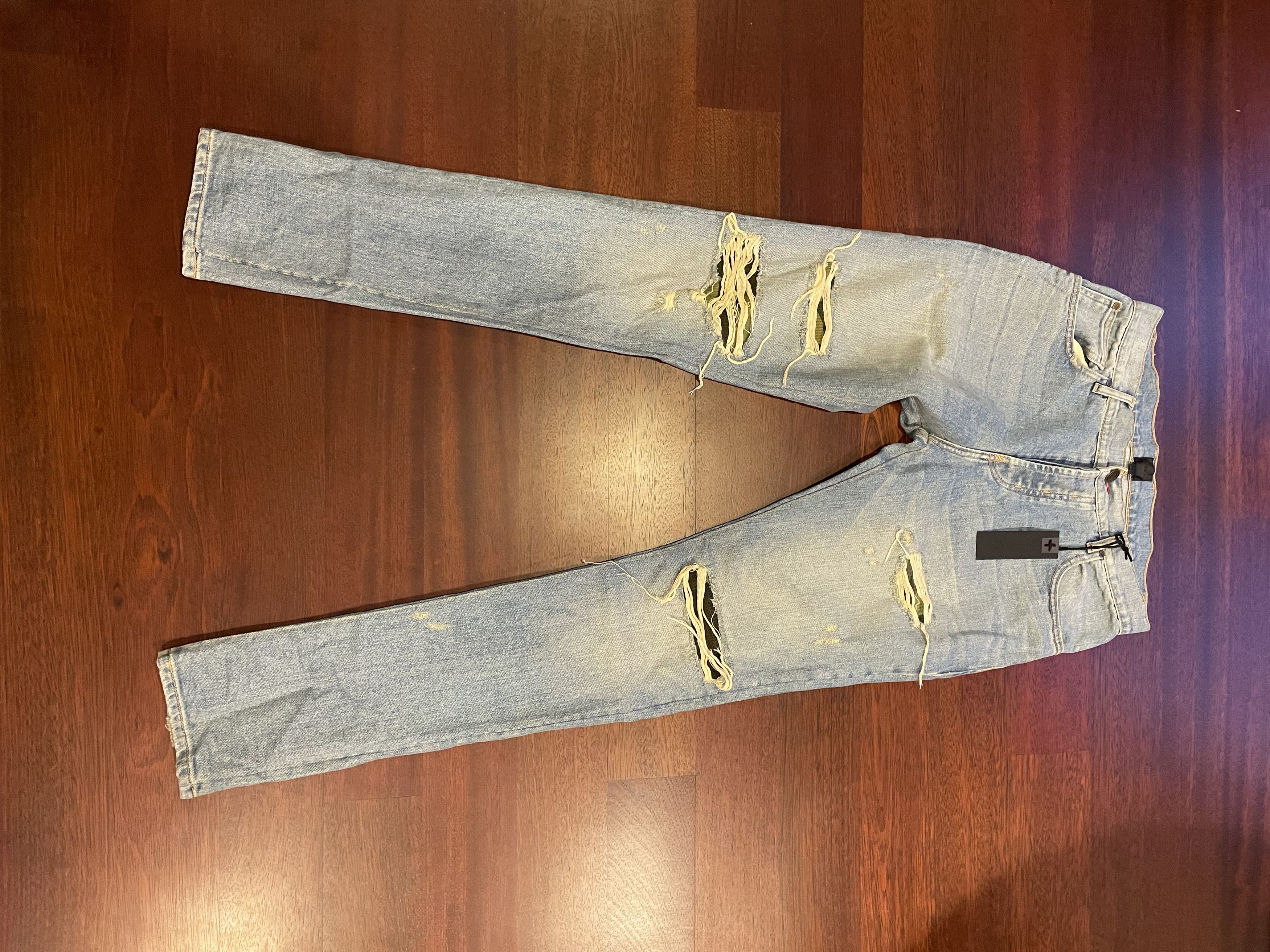 En Noir En Noir Cobain Wash Denim Size US 32 / EU 48 - 2 Thumbnail