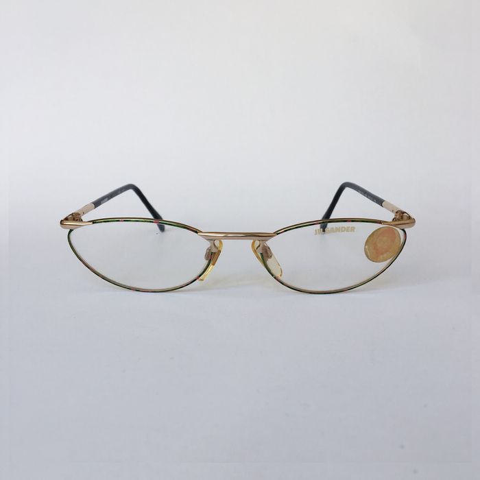 Jil Sander Jil Sander Vintage Cateye Glasses Green Frame Optical 80s ...