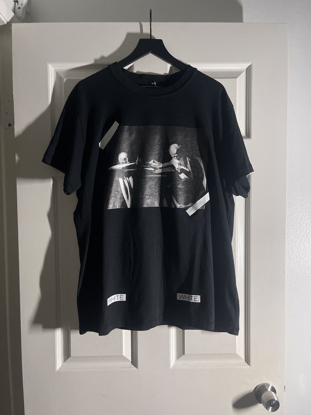 Off White Off White 13 Caravaggio Skull T Shirt FW14 Grailed