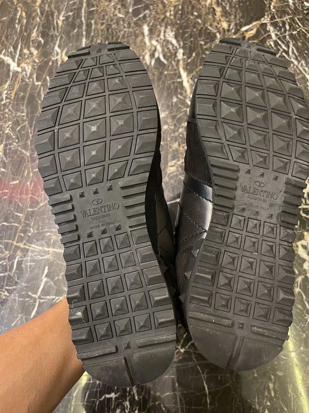 Valentino Valentino rockrunner black sneaker Size US 6.5 / EU 39-40 - 2 Thumbnail