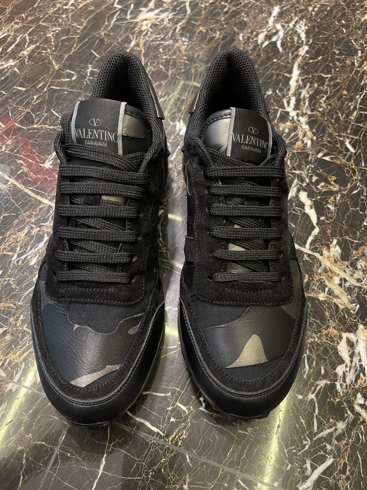 Valentino Valentino rockrunner black sneaker Size US 6.5 / EU 39-40 - 1 Thumbnail