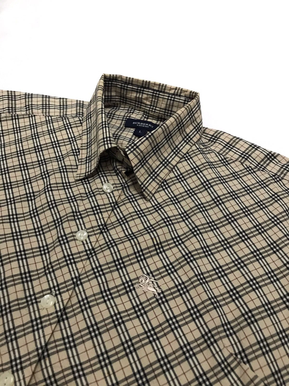 Burberry × Burberry Prorsum Burberry Nova Check Shirt button up women Size US L / EU 52-54 / 3 - 1 Thumbnail