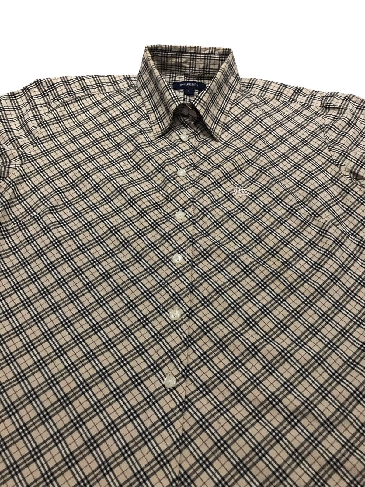 Burberry × Burberry Prorsum Burberry Nova Check Shirt button up women Size US L / EU 52-54 / 3 - 2 Thumbnail