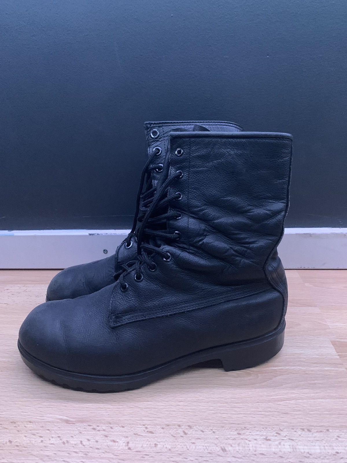 Vintage Vintage Leather Military Boots Size US 9 / EU 42 - 2 Preview