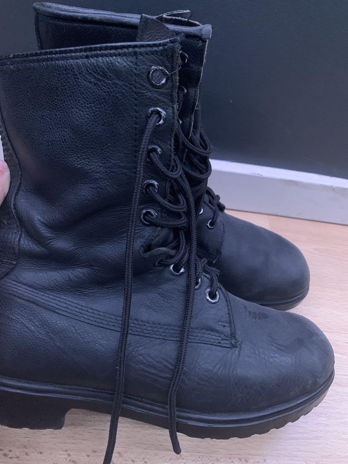 Vintage Vintage Leather Military Boots Size US 9 / EU 42 - 5 Thumbnail