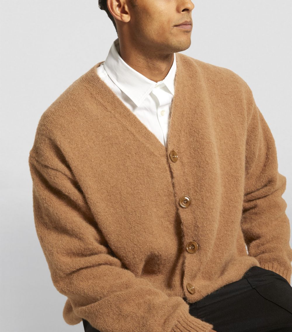 【Mサイズ】Lemaire Mohair カーディガン Lemaire Brushed Mohair Cardigan Meadow Melange | Cultizm