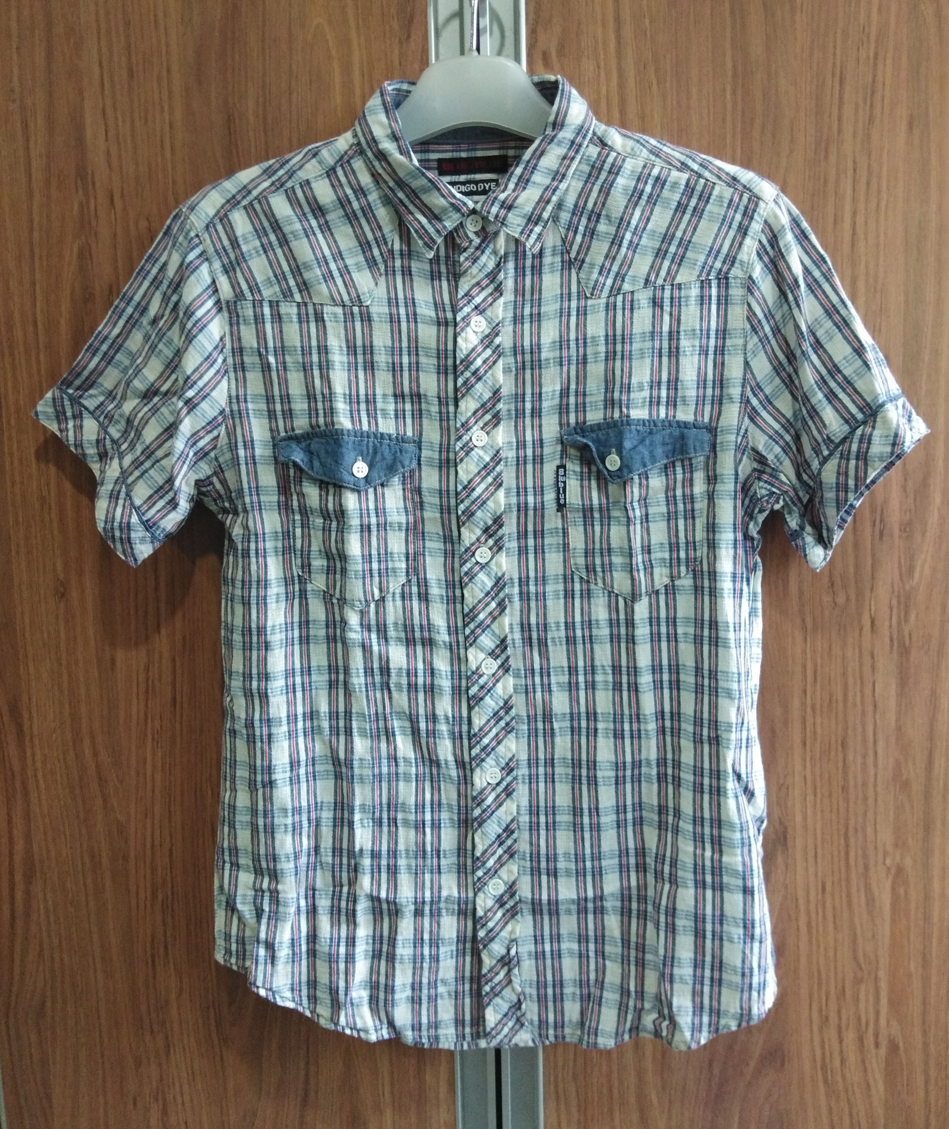 Blue Blue Japan BLUE BLUE INDIGO DYE CHECKED SHIRT MADE IN JAPAN Size US M / EU 48-50 / 2 - 1 Thumbnail