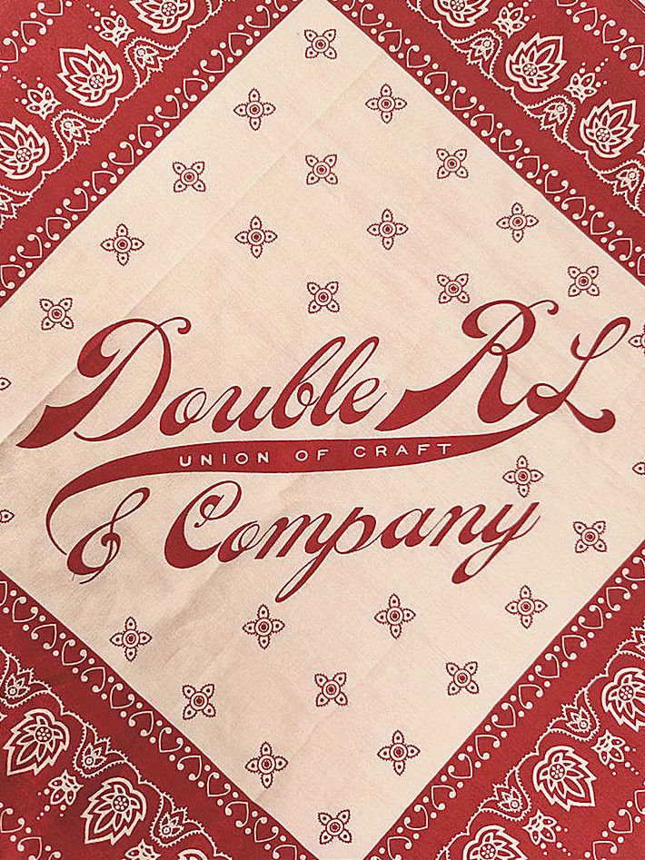 RRL Ralph Lauren Dead Stock Jeans Printed Bandana Scarf handkerchief Unisex Size ONE SIZE - 5 Thumbnail