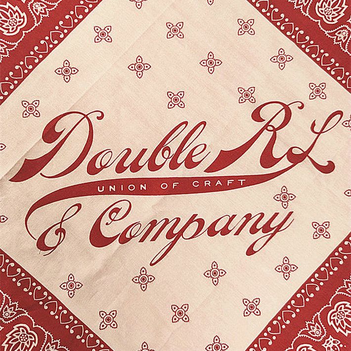 RRL Ralph Lauren Dead Stock Jeans Printed Bandana Scarf handkerchief Unisex Size ONE SIZE - 2 Thumbnail
